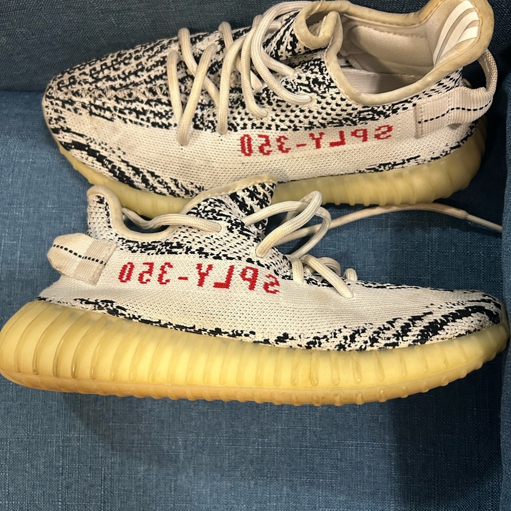 Adidas Kids Yeezy Boost 350 V2 - White and Black